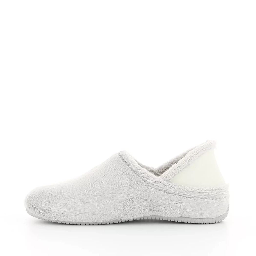 Image (4) de la chaussures Garzon - Pantoufles et Chaussons Gris en Textile
