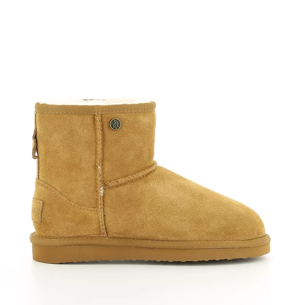 Image (2) de la chaussures Alpacas - Boots Cuir naturel / Cognac en Cuir synthétique