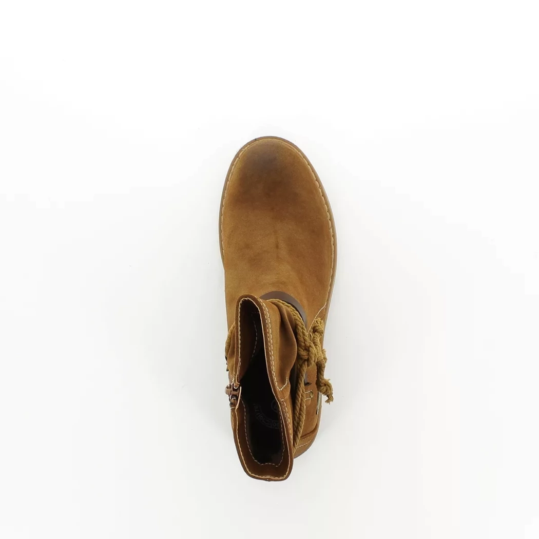 Image (6) de la chaussures Cimarron - Boots Cuir naturel / Cognac en Cuir synthétique