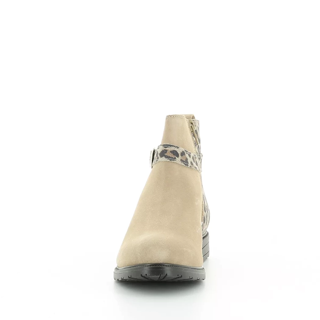 Image (5) de la chaussures Les Fees de Bengale - Boots Beige en Cuir nubuck