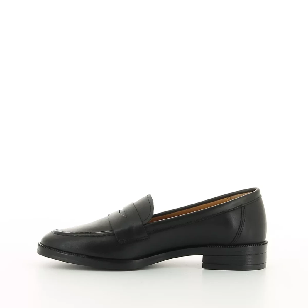 Image (4) de la chaussures Women Office - Mocassins Noir en Cuir