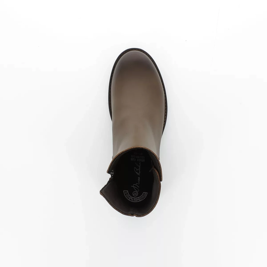 Image (6) de la chaussures Miss Boho - Boots Marron en Cuir