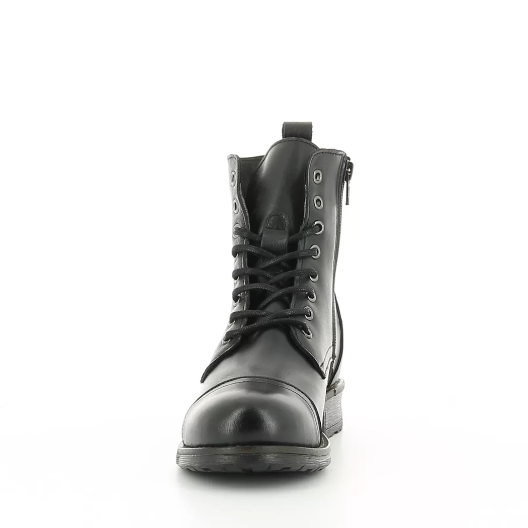Image (5) de la chaussures Miss Boho - Bottines Noir en Cuir