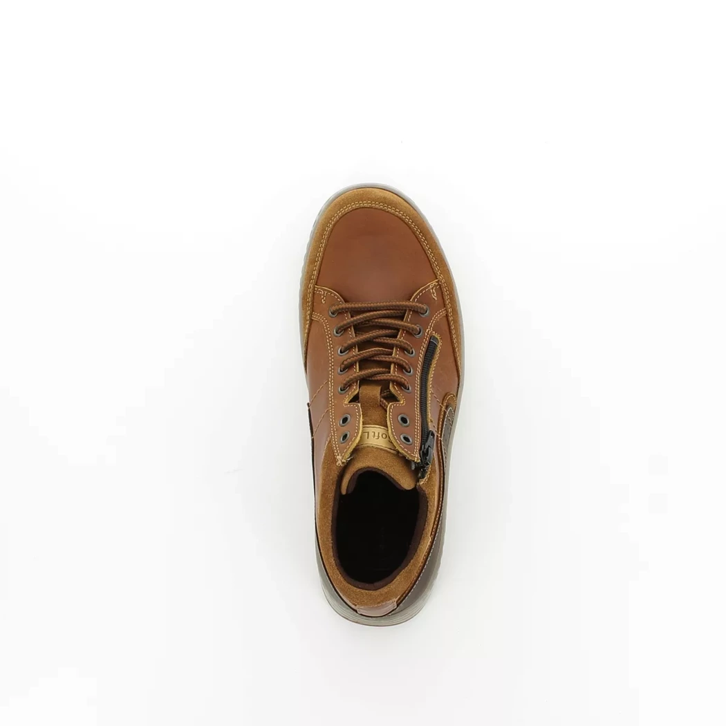 Image (6) de la chaussures Soft Land - Bottines Cuir naturel / Cognac en Cuir