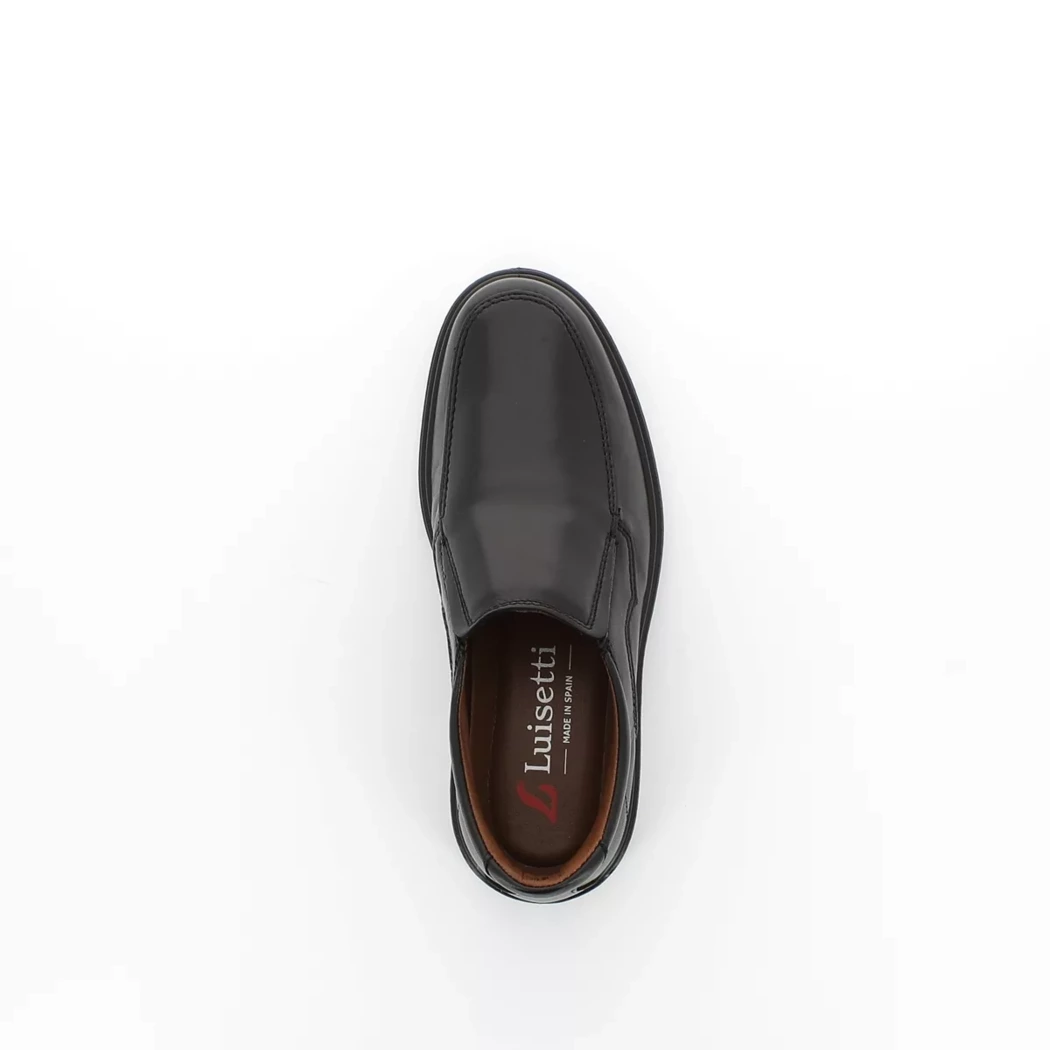 Image (6) de la chaussures Luisetti - Mocassins Noir en Cuir