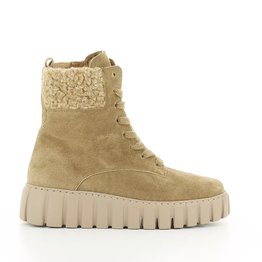 Image (2) de la chaussures Gabor - Bottines Cuir naturel / Cognac en Cuir nubuck