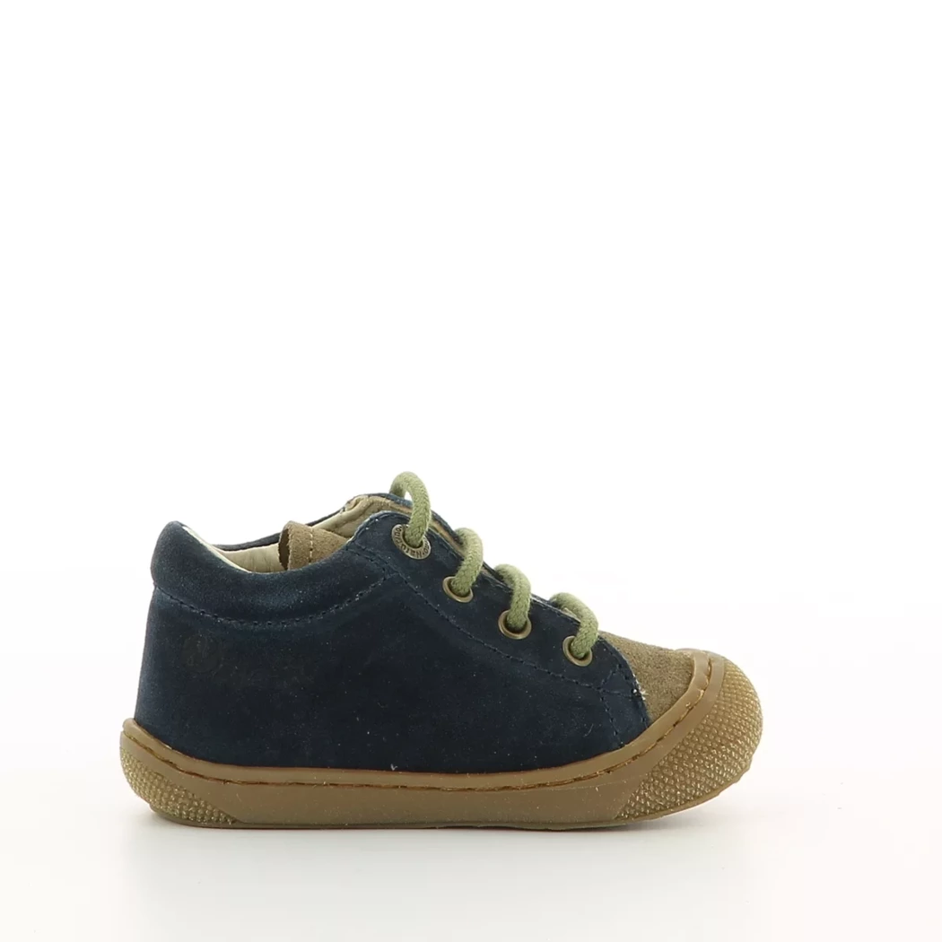 Image (2) de la chaussures Naturino - Bottines Bleu en Cuir nubuck