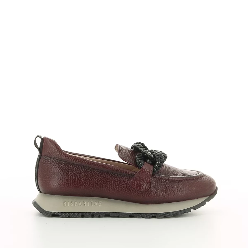 Image (2) de la chaussures Hispanitas - Mocassins Bordeaux en Cuir Image (2) de la chaussures Hispanitas - Mocassins Bordeaux en Cuir
