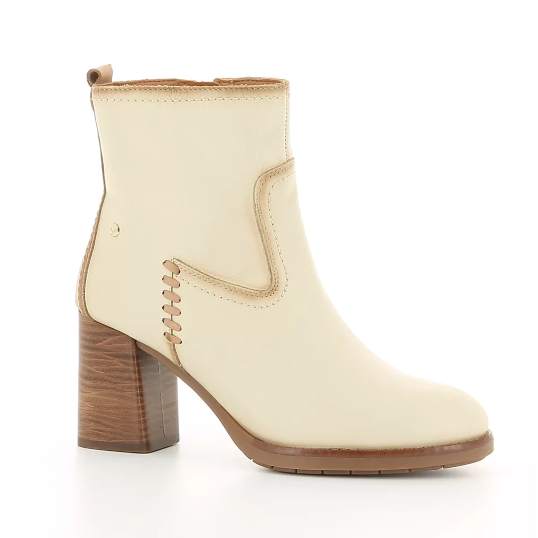 Image (1) de la chaussures Pikolinos - Boots Beige en Cuir