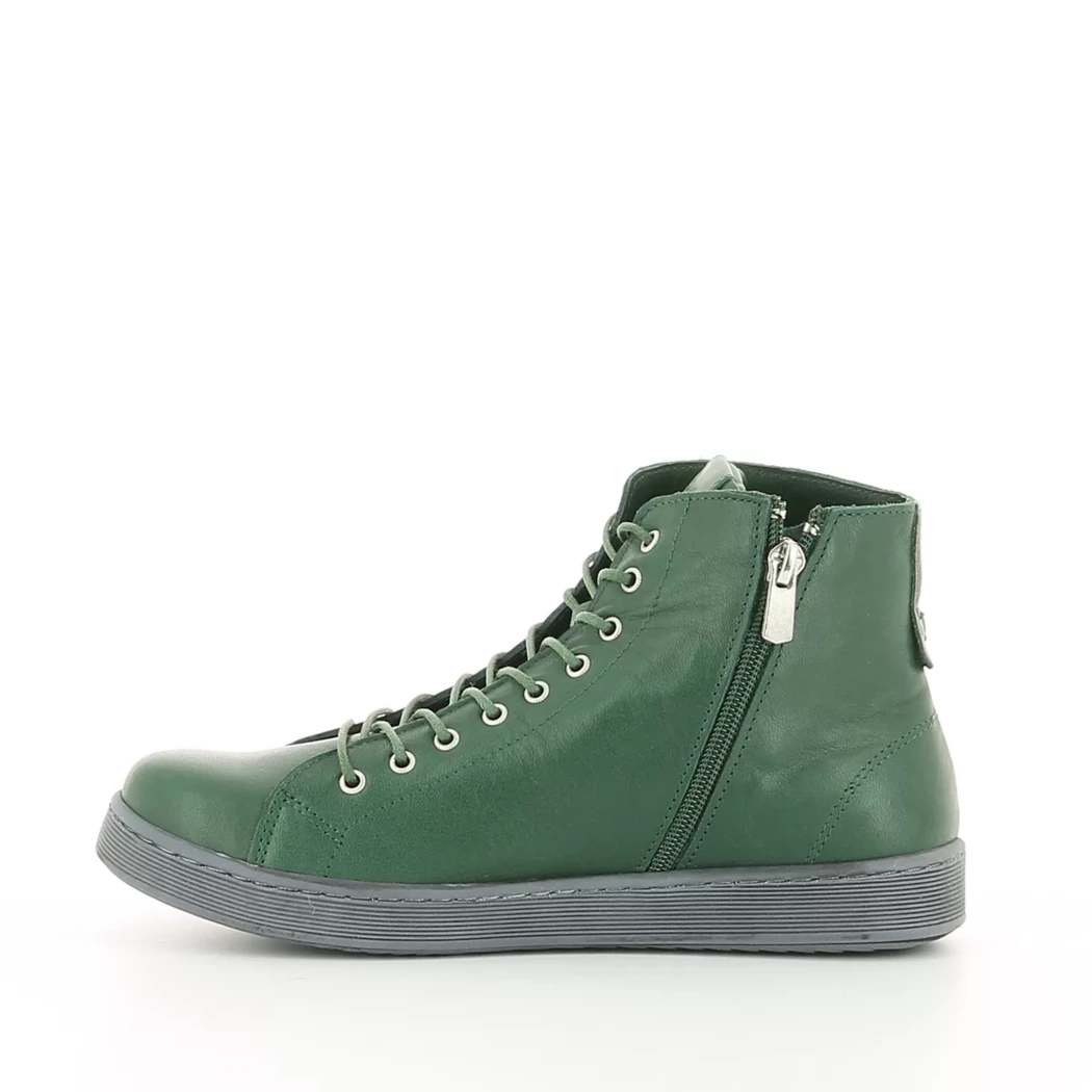Image (4) de la chaussures Andrea Conti - Bottines Vert en Cuir Image (4) de la chaussures Andrea Conti - Bottines Vert en Cuir