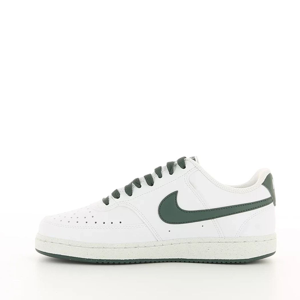 Image (4) de la chaussures Nike - Baskets Blanc en Cuir synthétique