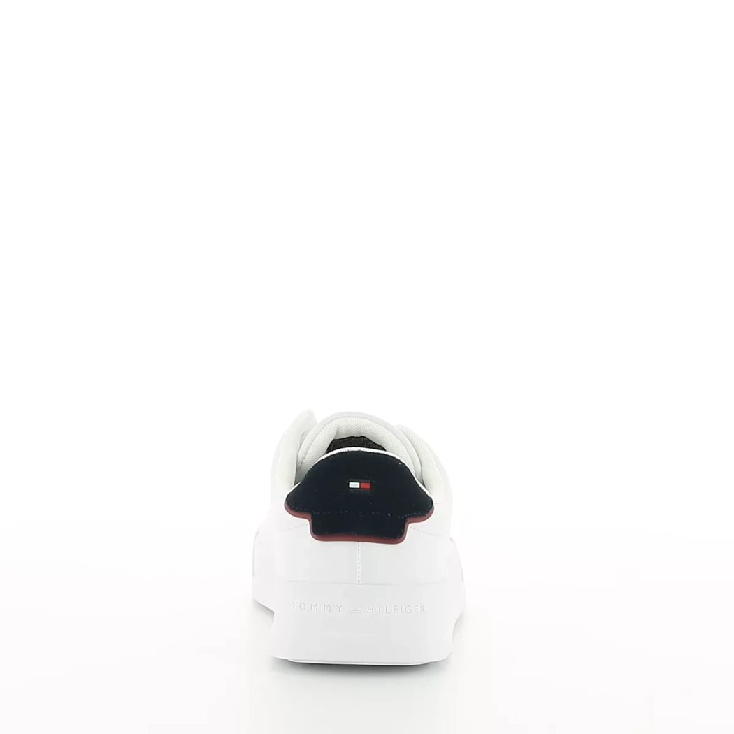 Image (3) de la chaussures Tommy Hilfiger - Baskets Blanc en Cuir