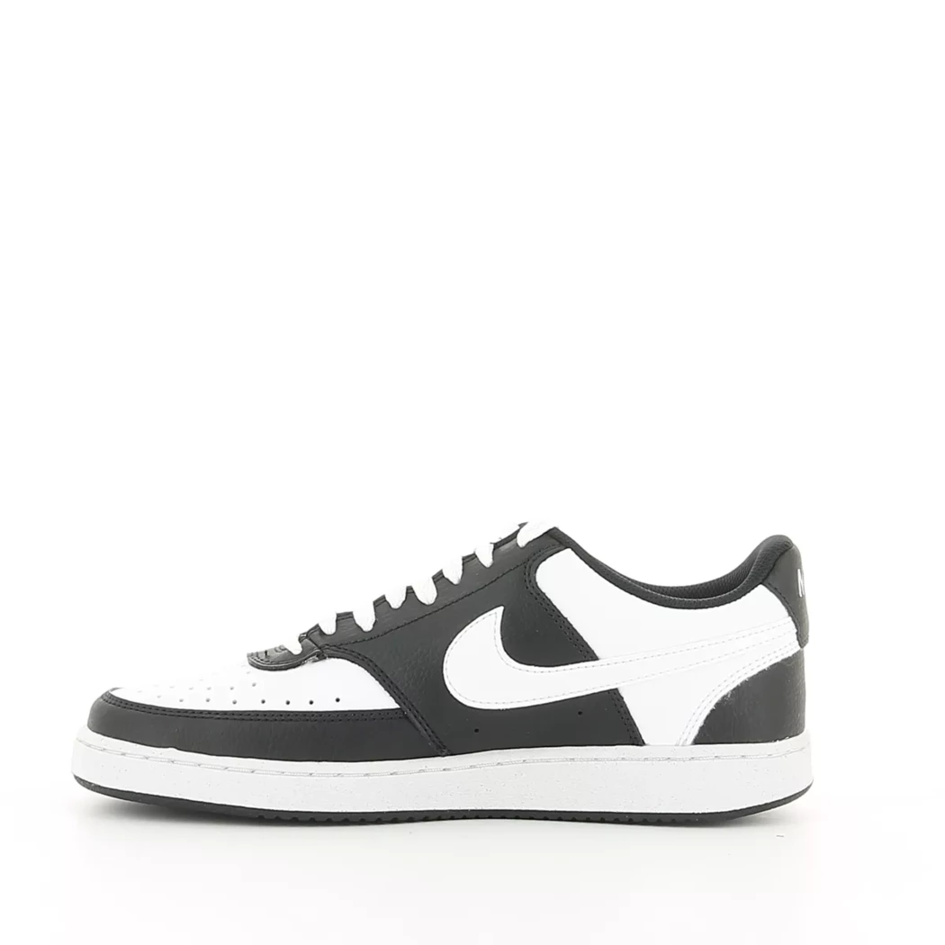 Image (4) de la chaussures Nike - Baskets Noir en Cuir synthétique