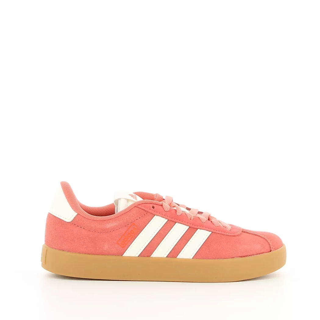 Image (2) de la chaussures Adidas - Baskets Rouge en Cuir synthétique