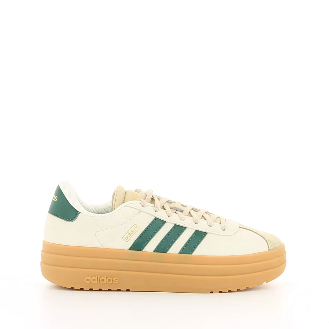 Image (2) de la chaussures Adidas - Baskets Blanc en Cuir nubuck