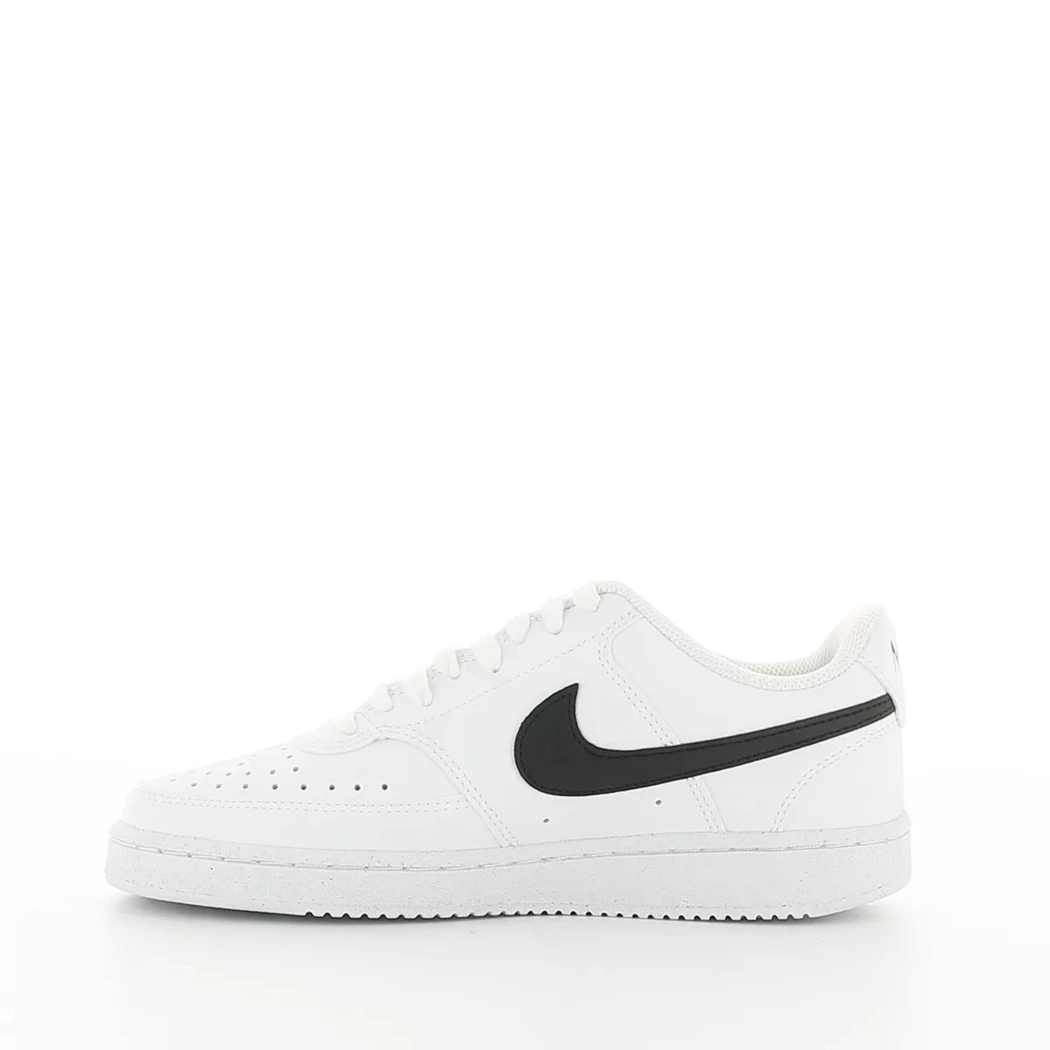 Image (4) de la chaussures Nike - Baskets Blanc en Cuir synthétique