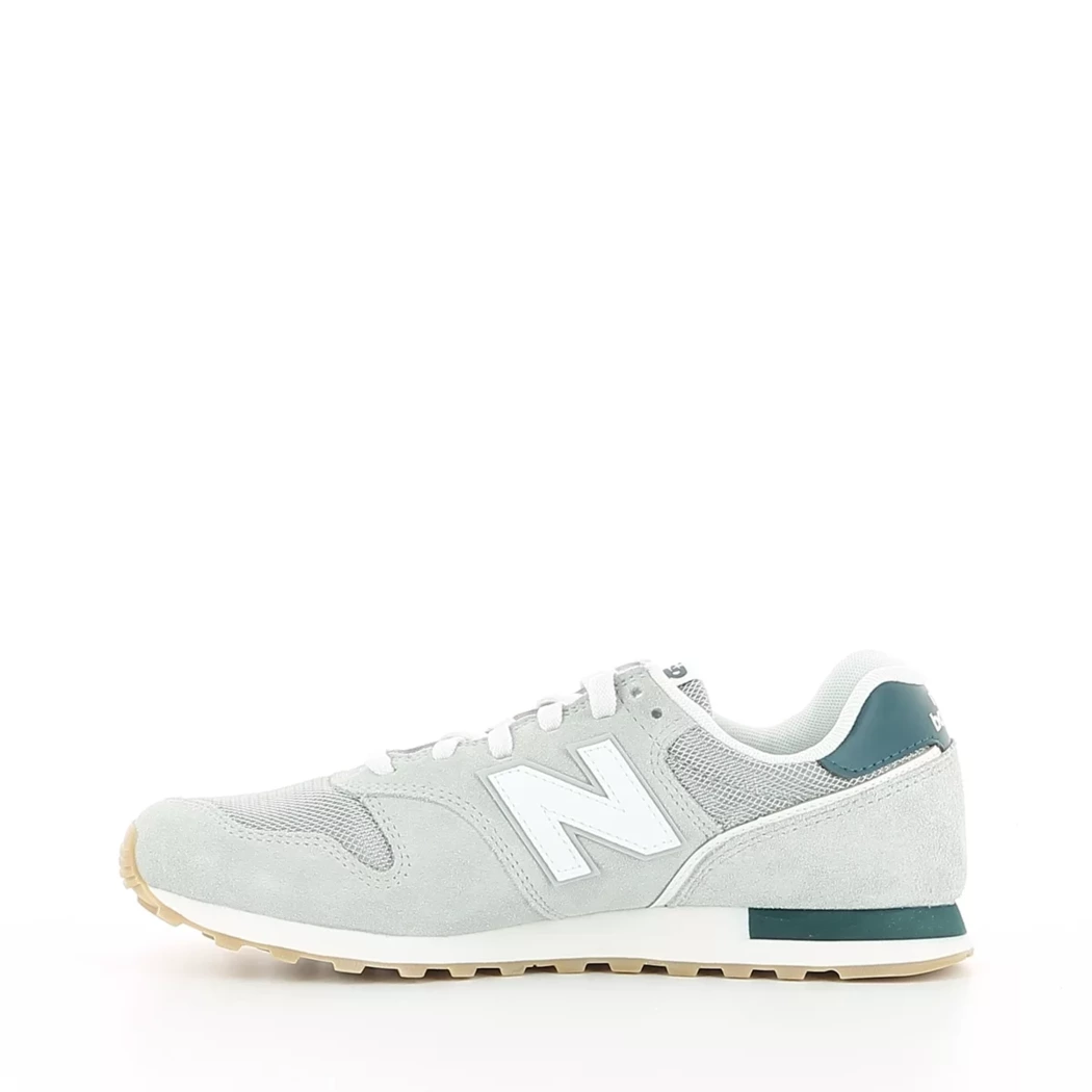 Image (4) de la chaussures New Balance - Baskets Gris en Cuir nubuck