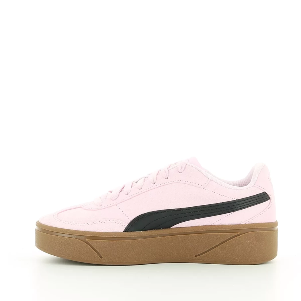 Image (4) de la chaussures Puma - Baskets Rose en Cuir nubuck