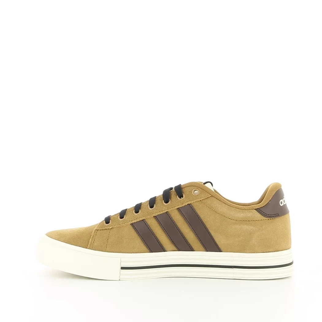 Image (4) de la chaussures Adidas - Baskets Cuir naturel / Cognac en Textile
