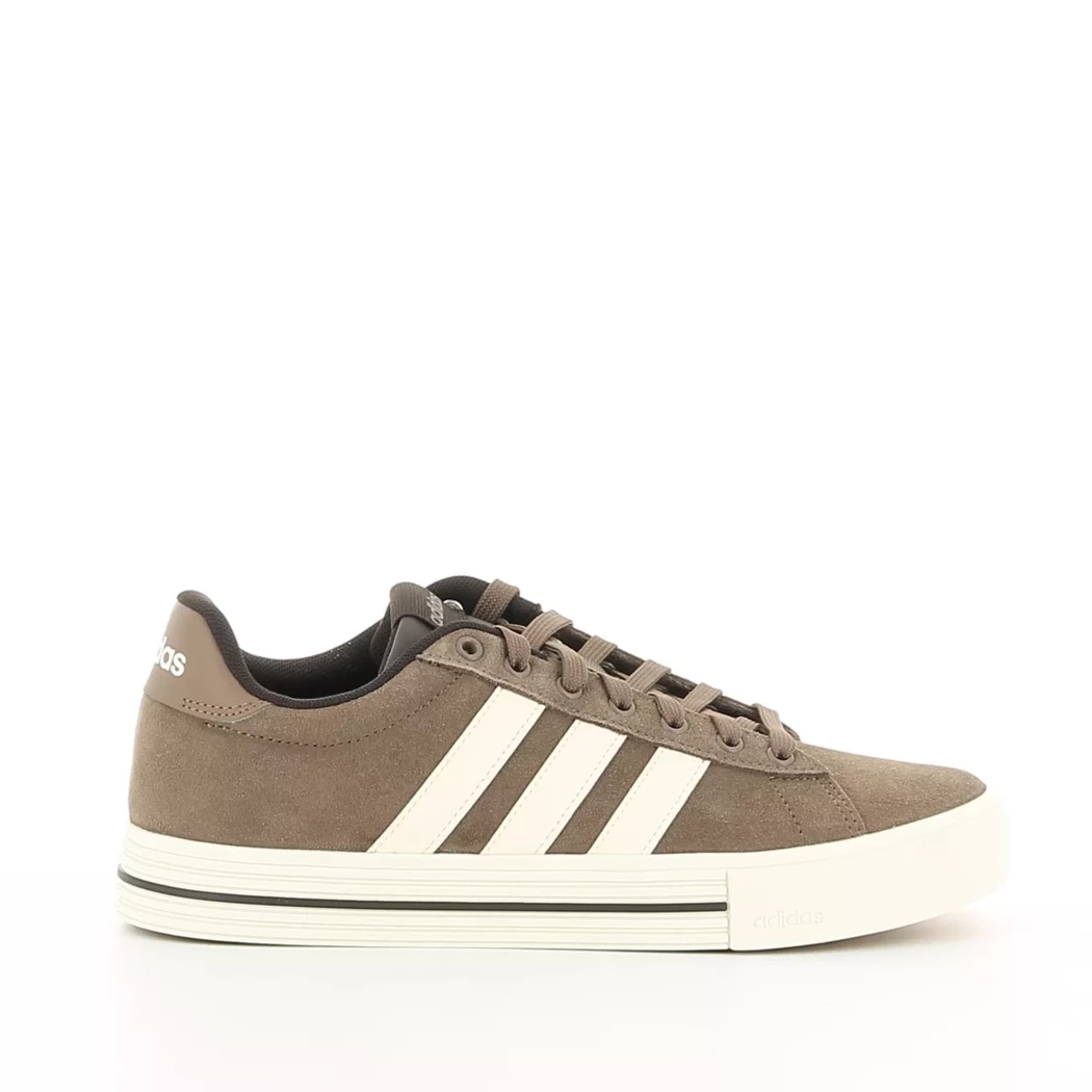Image (2) de la chaussures Adidas - Baskets Marron en Textile