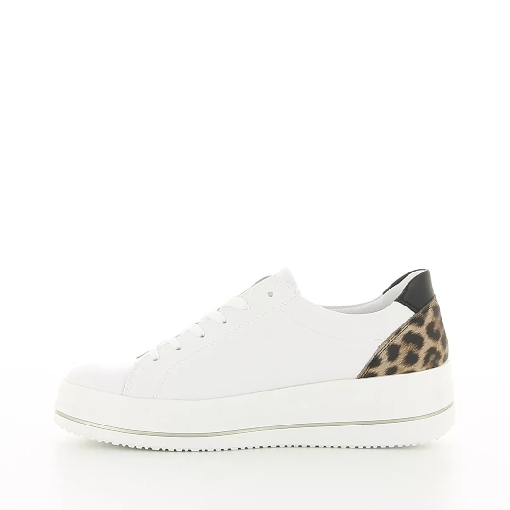 Image (4) de la chaussures Remonte - Baskets Blanc en Cuir