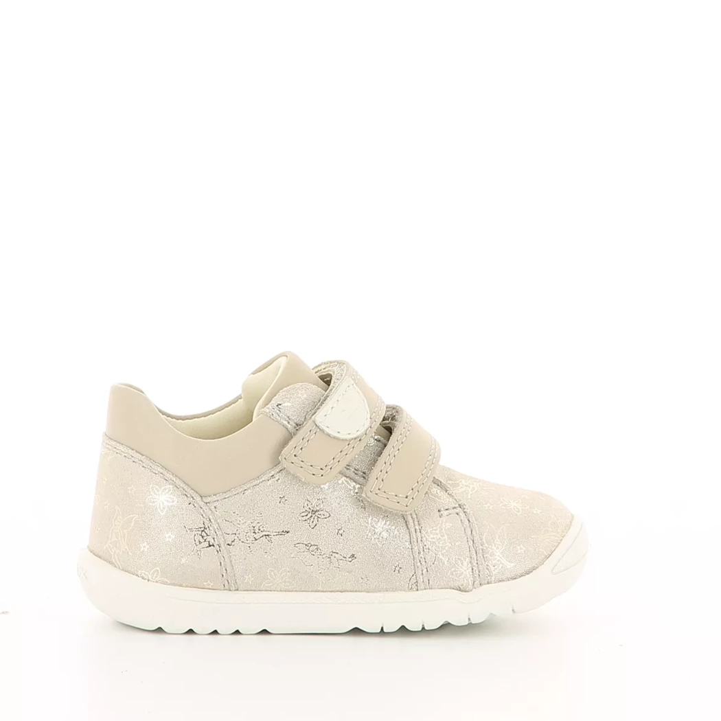 Image (2) de la chaussures Geox - Bottines Beige en Cuir nubuck