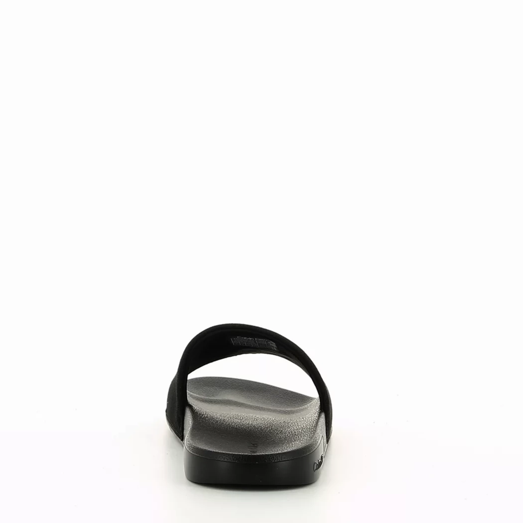 Image (3) de la chaussures Calvin Klein - Tongs et Plage Noir en Textile