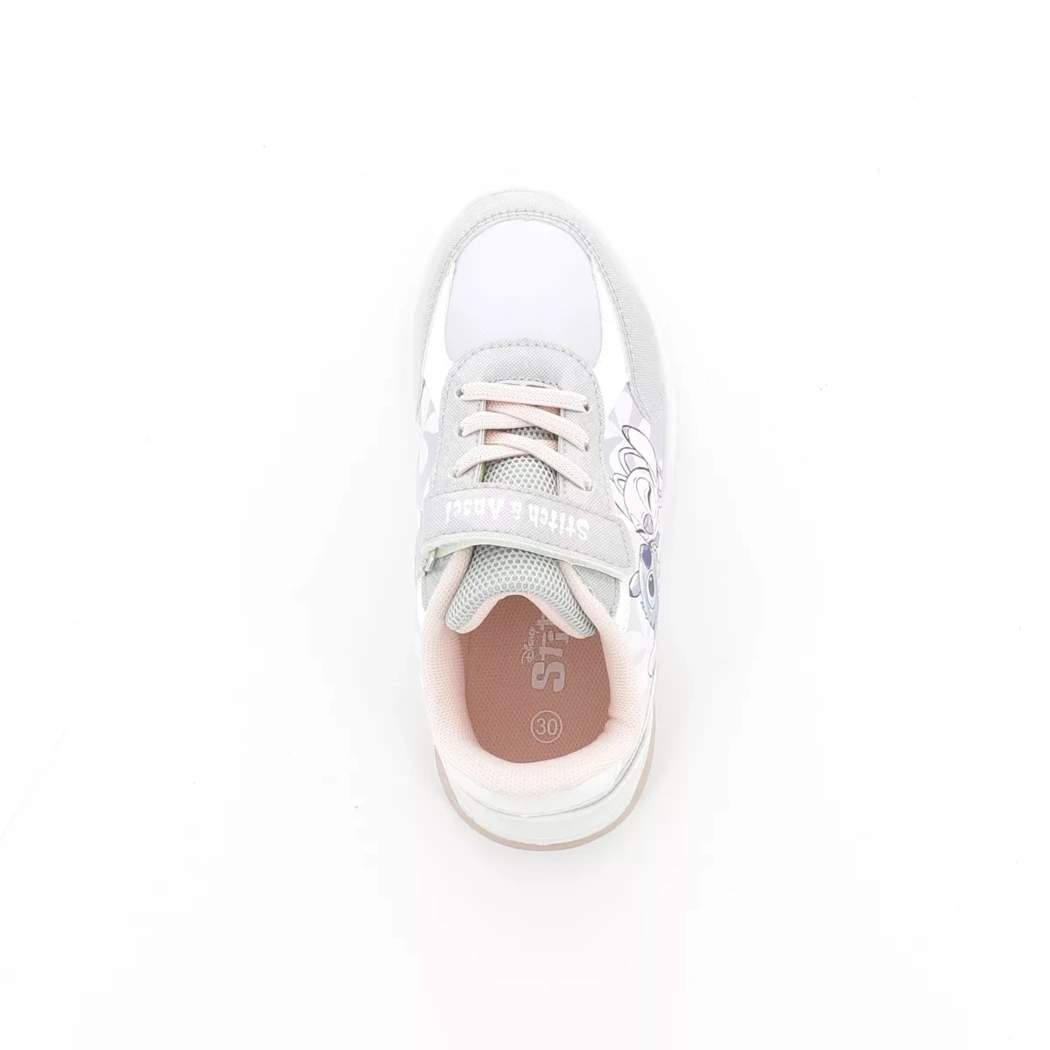 Image (6) de la chaussures Stitch - Baskets Argent en Cuir synthétique