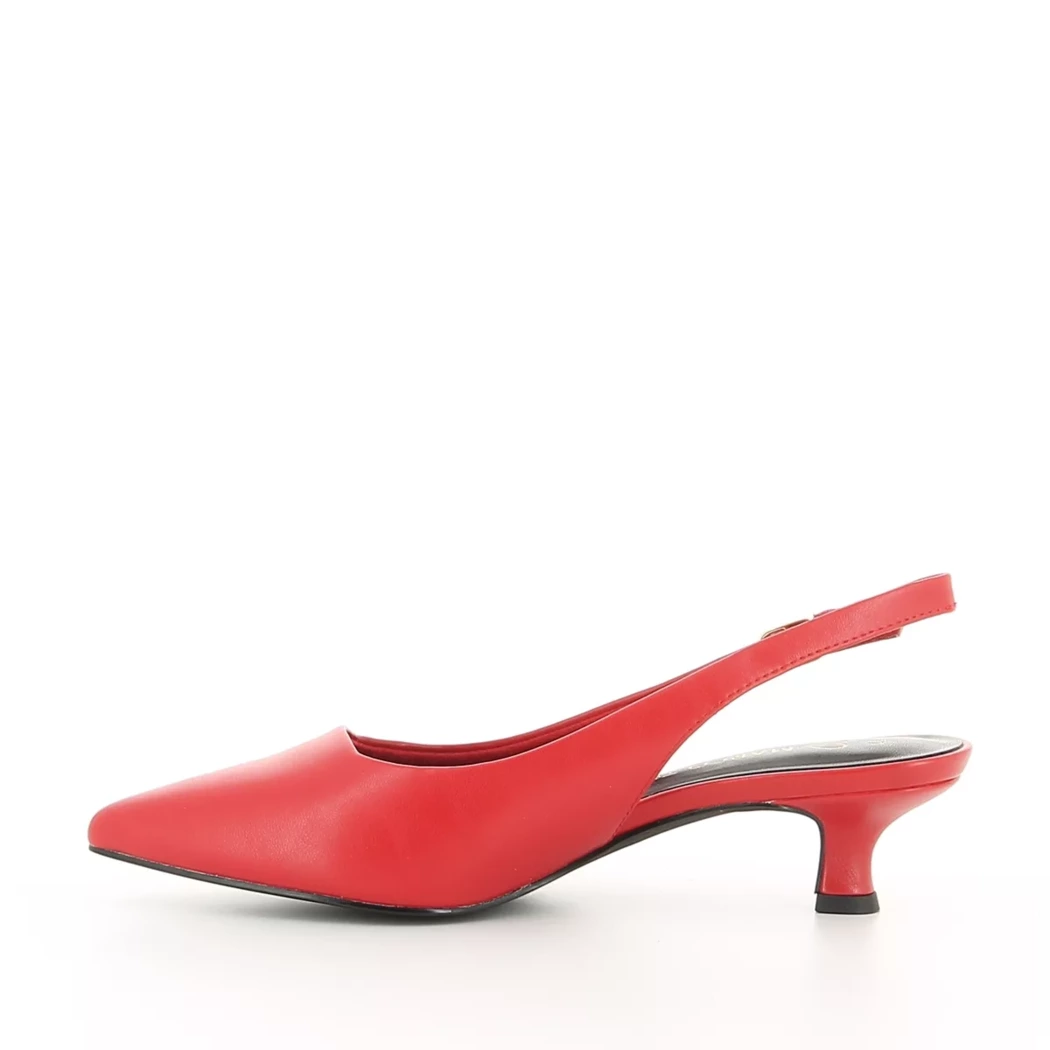 Image (4) de la chaussures Marco Tozzi - Escarpins Rouge en Cuir synthétique