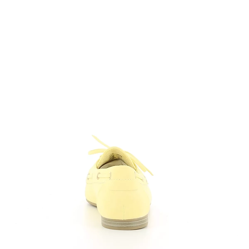 Image (3) de la chaussures Marco Tozzi - Mocassins Jaune en Cuir synthétique