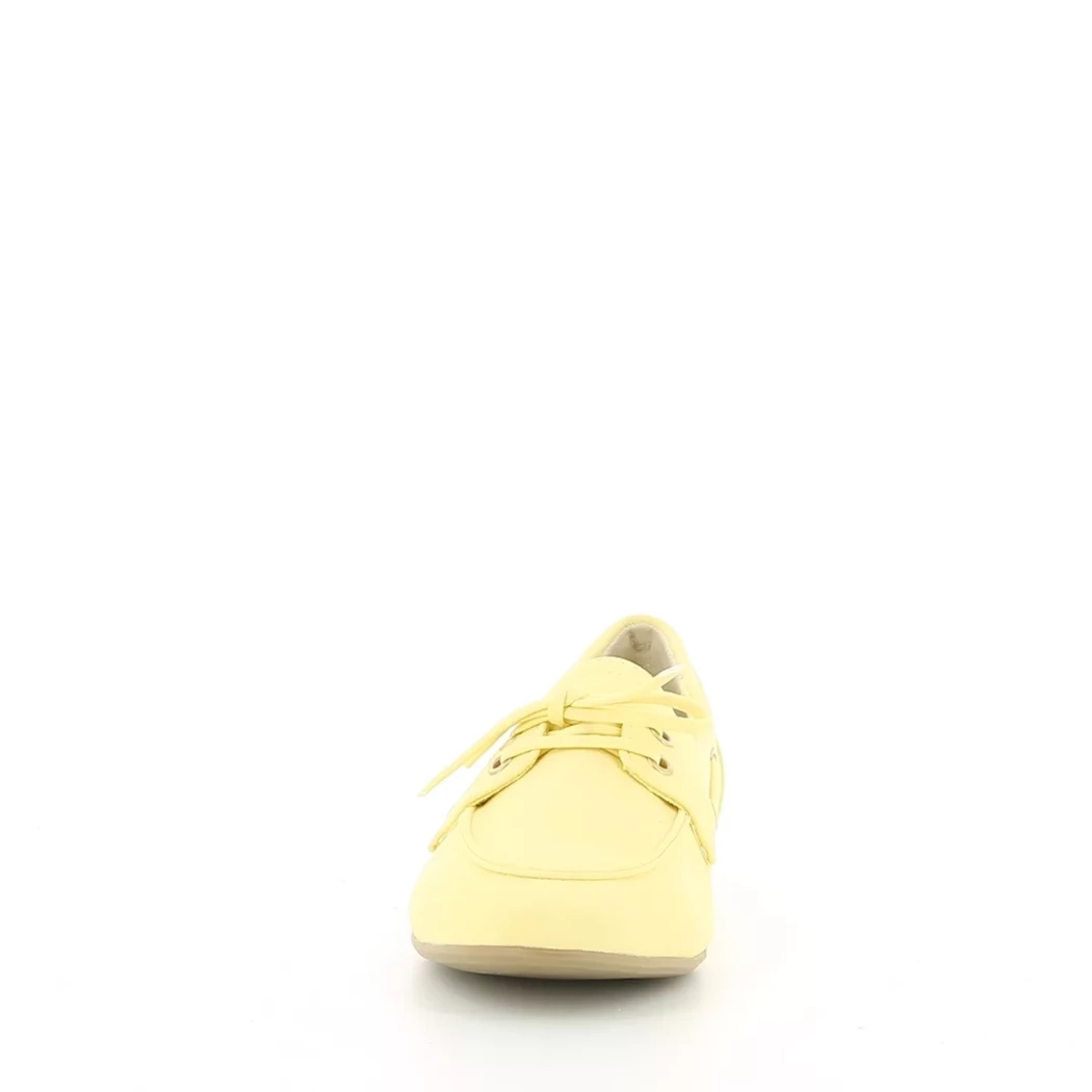 Image (5) de la chaussures Marco Tozzi - Mocassins Jaune en Cuir synthétique