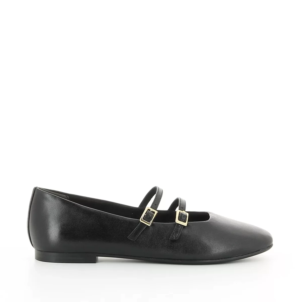 Image (2) de la chaussures Tamaris - Ballerines Noir en Cuir