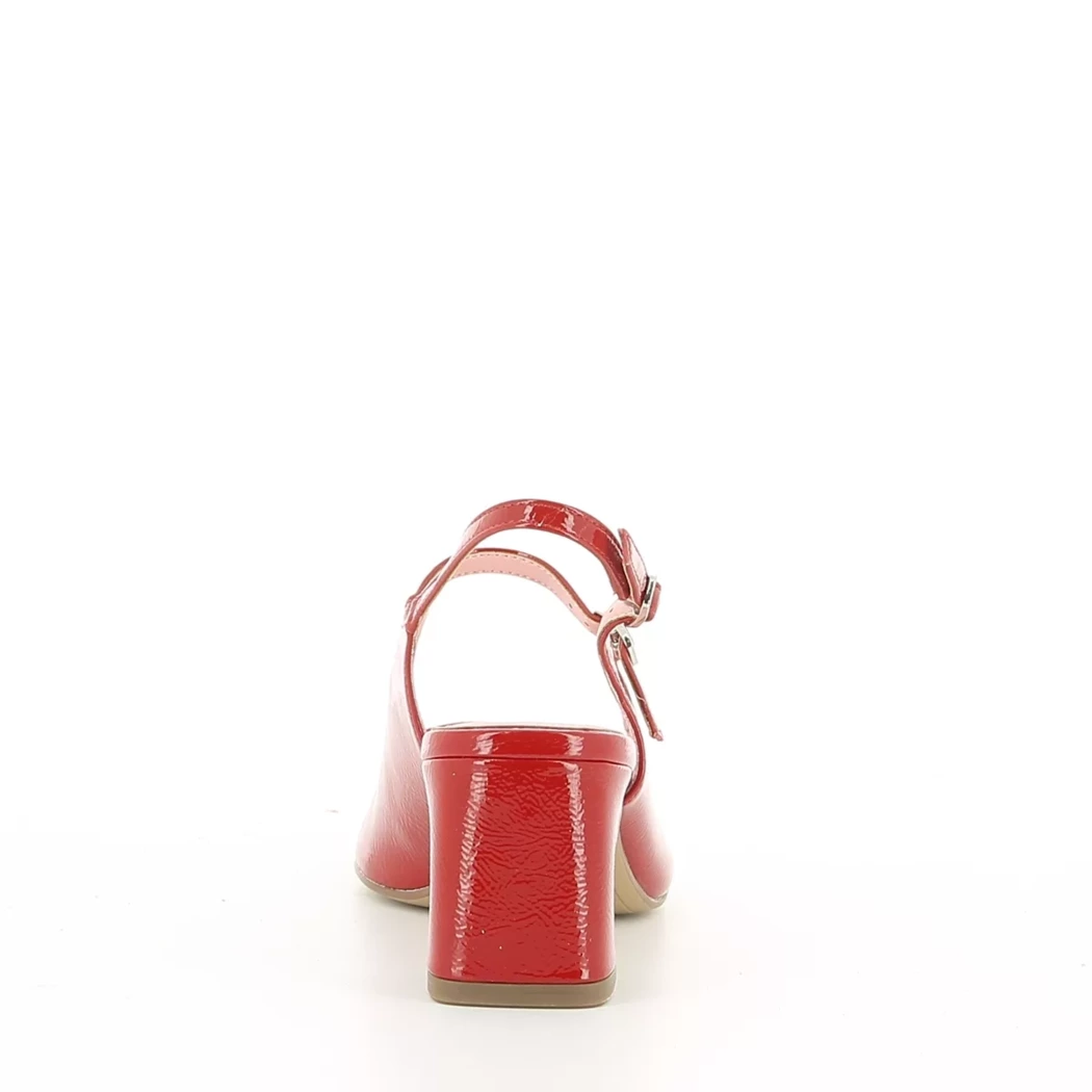 Image (3) de la chaussures Tamaris - Escarpins Rouge en Cuir synthétique