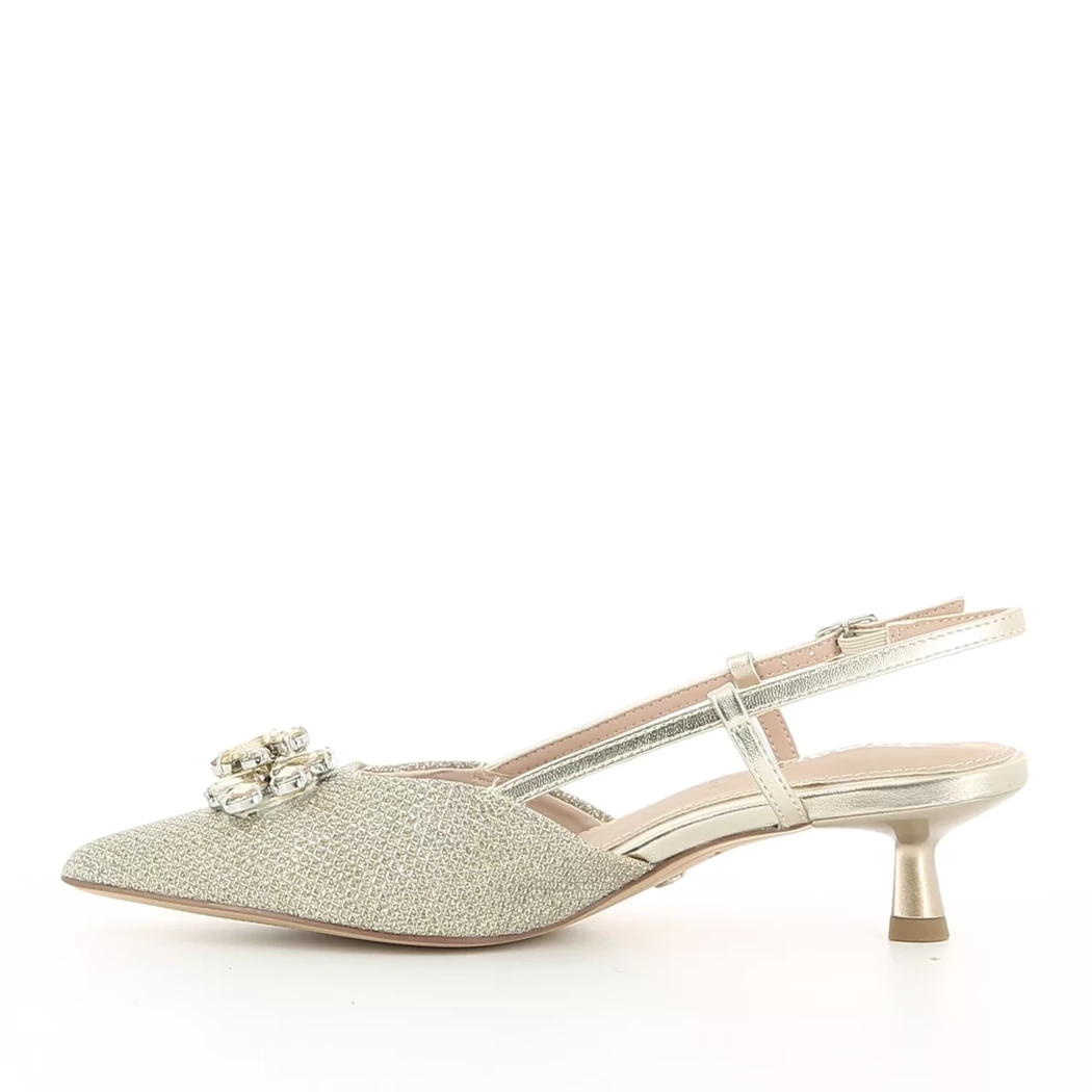 Image (4) de la chaussures Tamaris - Escarpins Or / Bronze / Platine en Textile
