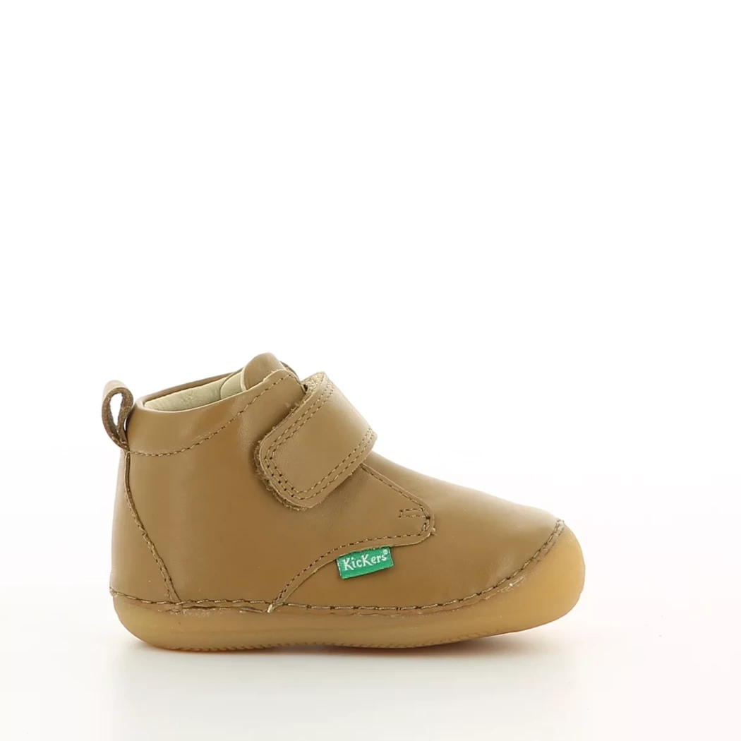 Image (2) de la chaussures Kickers - Bottines Cuir naturel / Cognac en Cuir