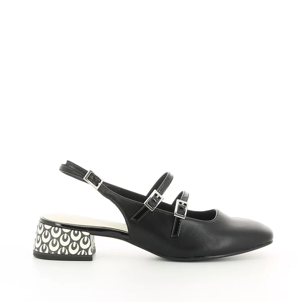 Image (2) de la chaussures Tamaris - Escarpins Noir en Cuir synthétique