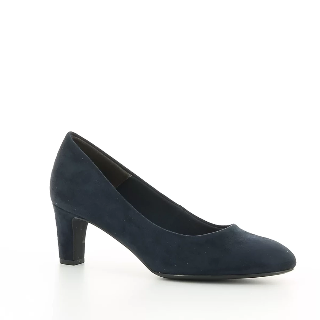 Image (1) de la chaussures Tamaris - Escarpins Bleu en Cuir synthétique