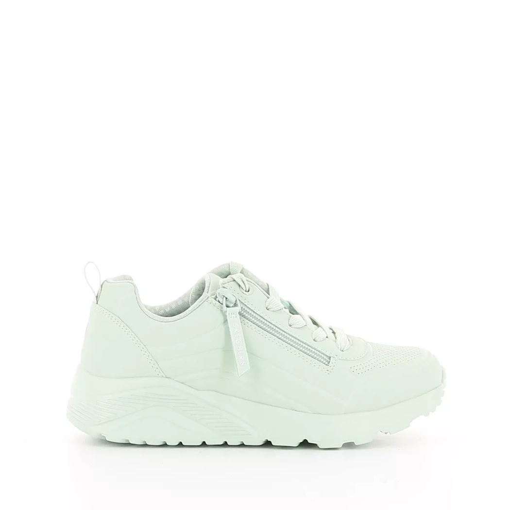 Image (2) de la chaussures Skechers - Baskets Blanc en Cuir synthétique