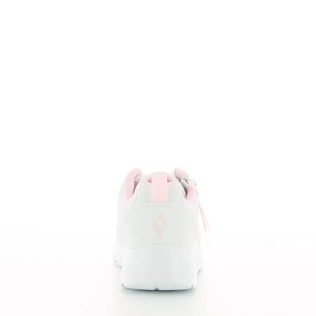 Image (3) de la chaussures Skechers - Baskets Blanc en Cuir synthétique