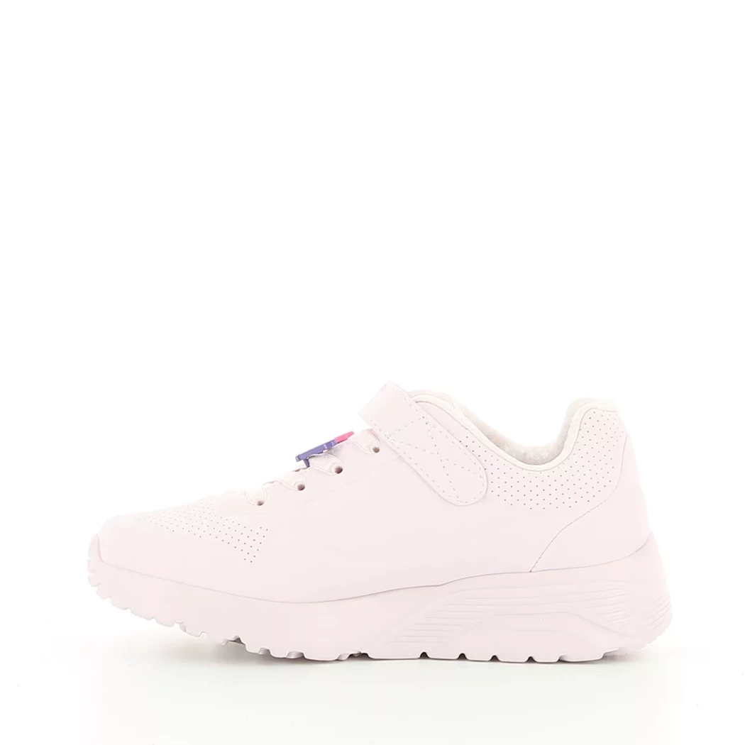 Image (4) de la chaussures Skechers - Baskets Rose en Cuir synthétique