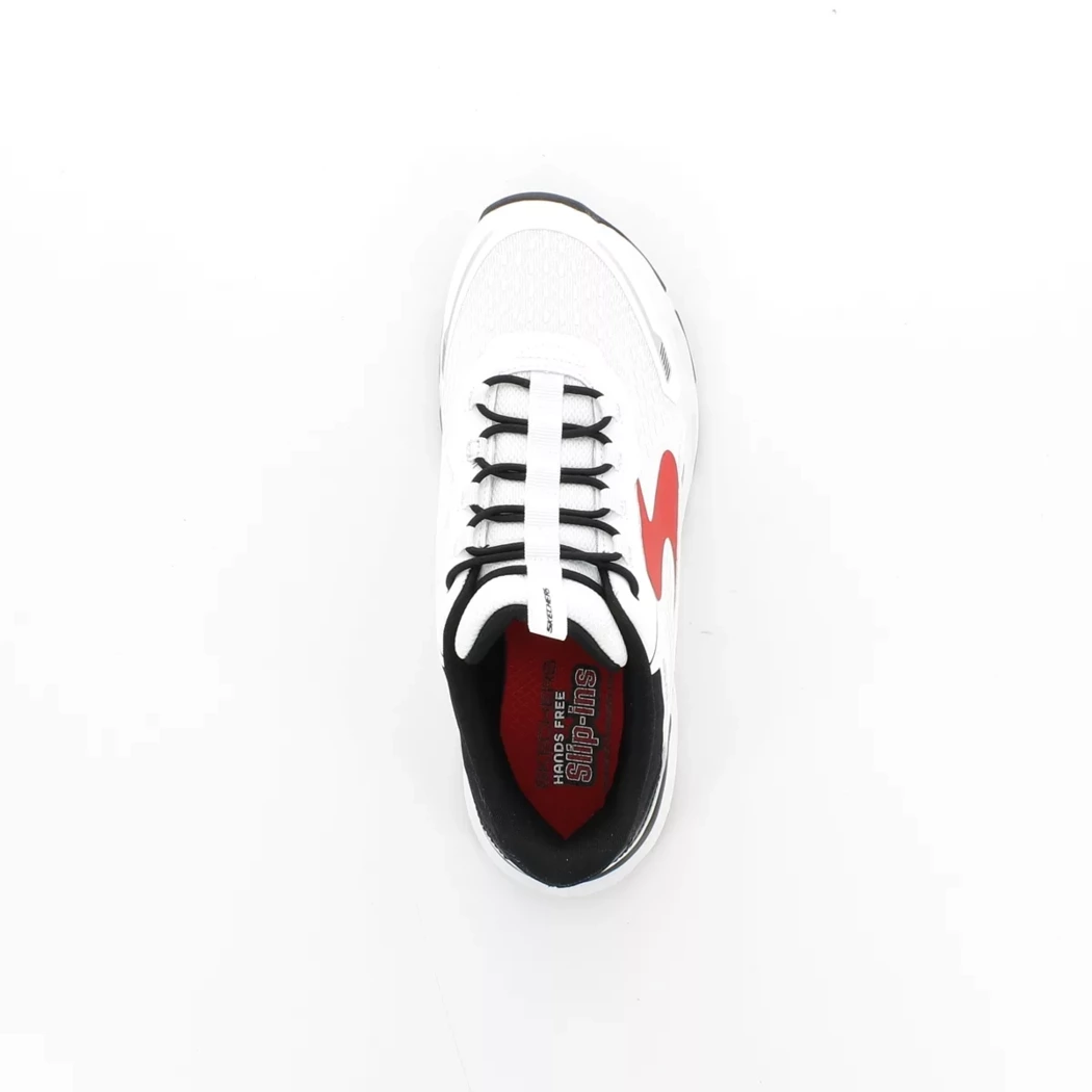 Image (6) de la chaussures Skechers - Baskets Blanc en Textile
