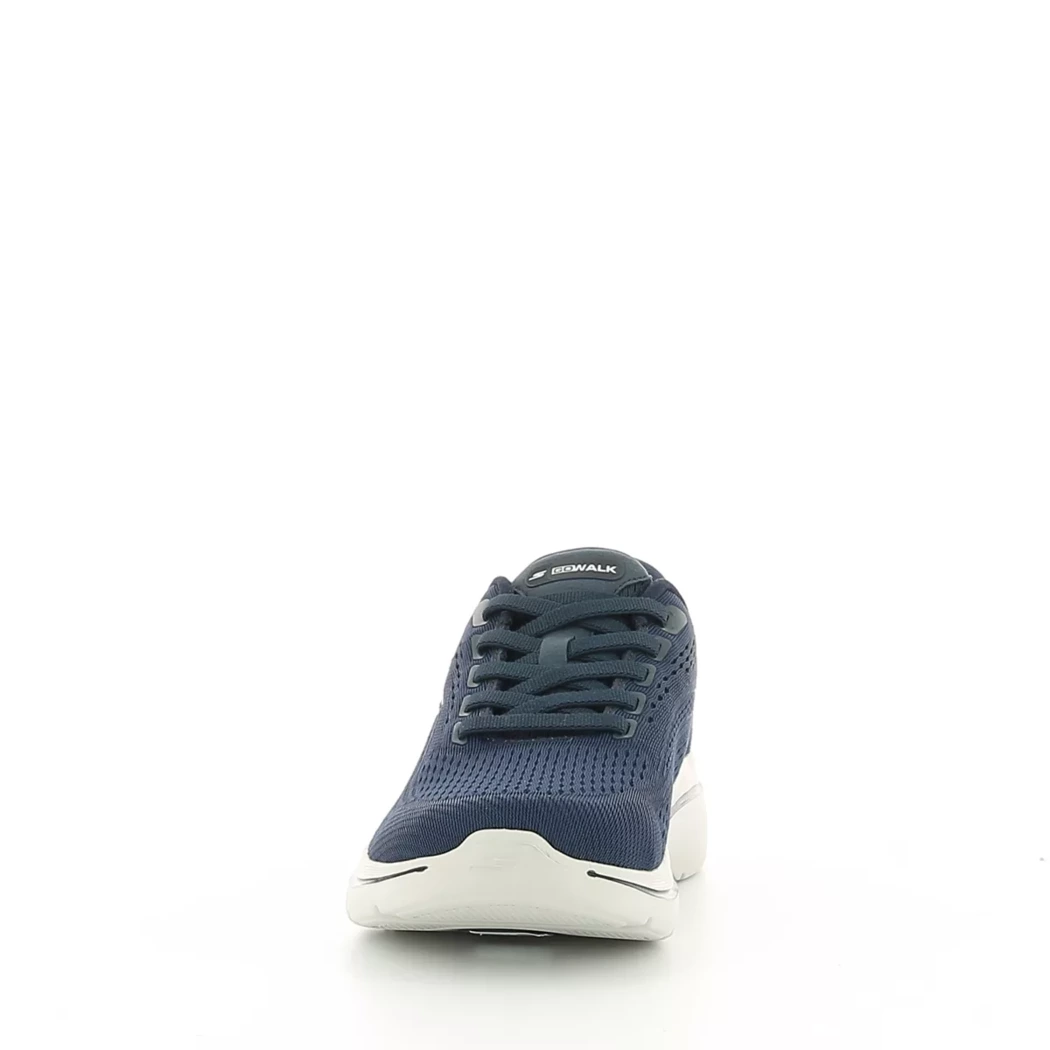 Image (5) de la chaussures Skechers - Baskets Bleu en Textile