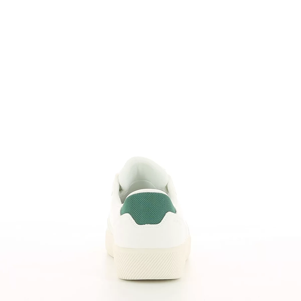 Image (3) de la chaussures Skechers - Baskets Blanc en Cuir synthétique