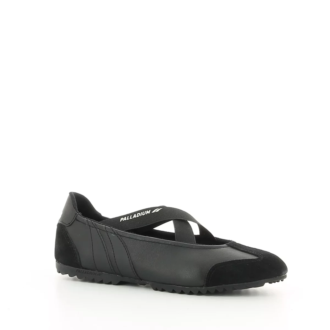 Image (1) de la chaussures Palladium - Ballerines Noir en Cuir