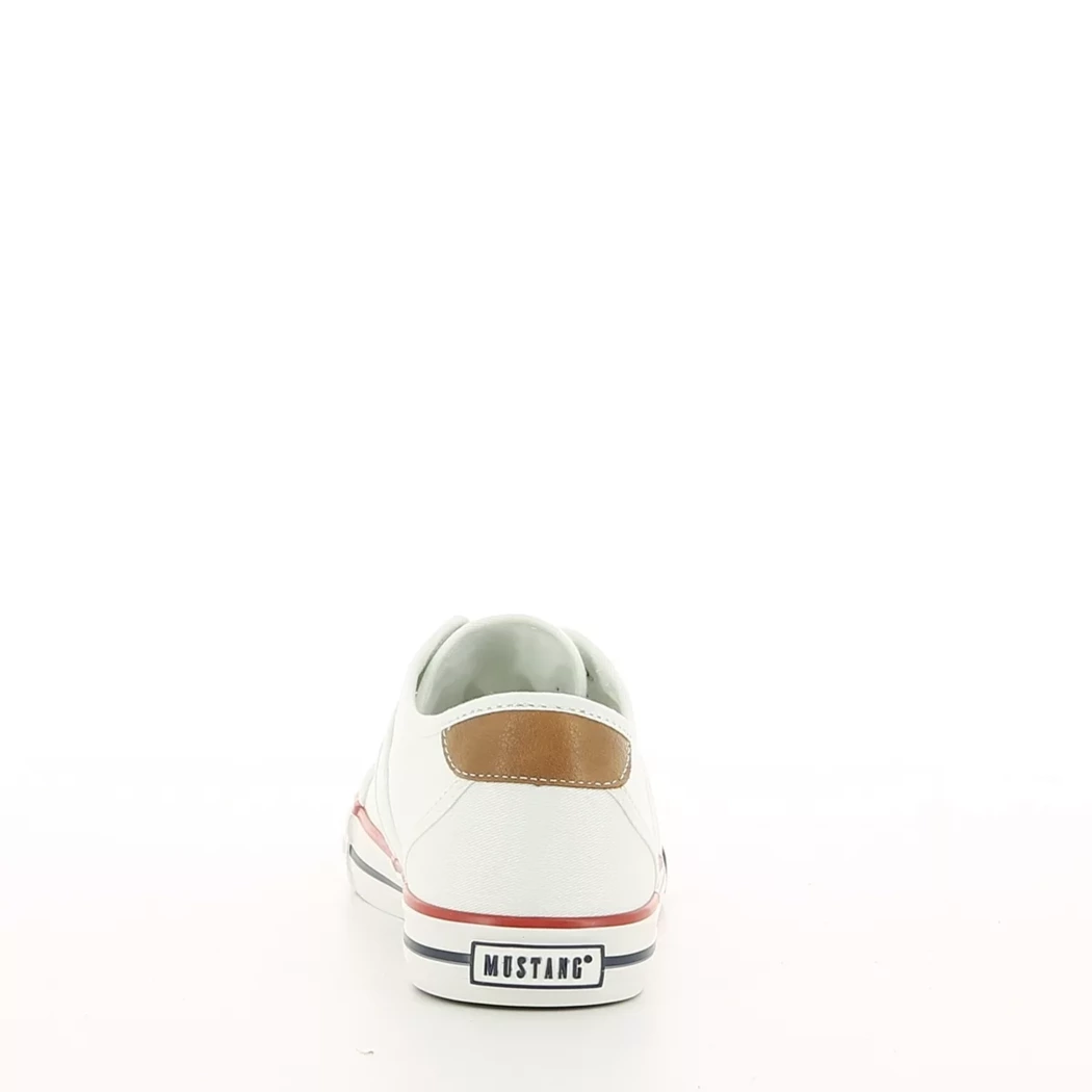 Image (3) de la chaussures Mustang - Baskets Blanc en Textile