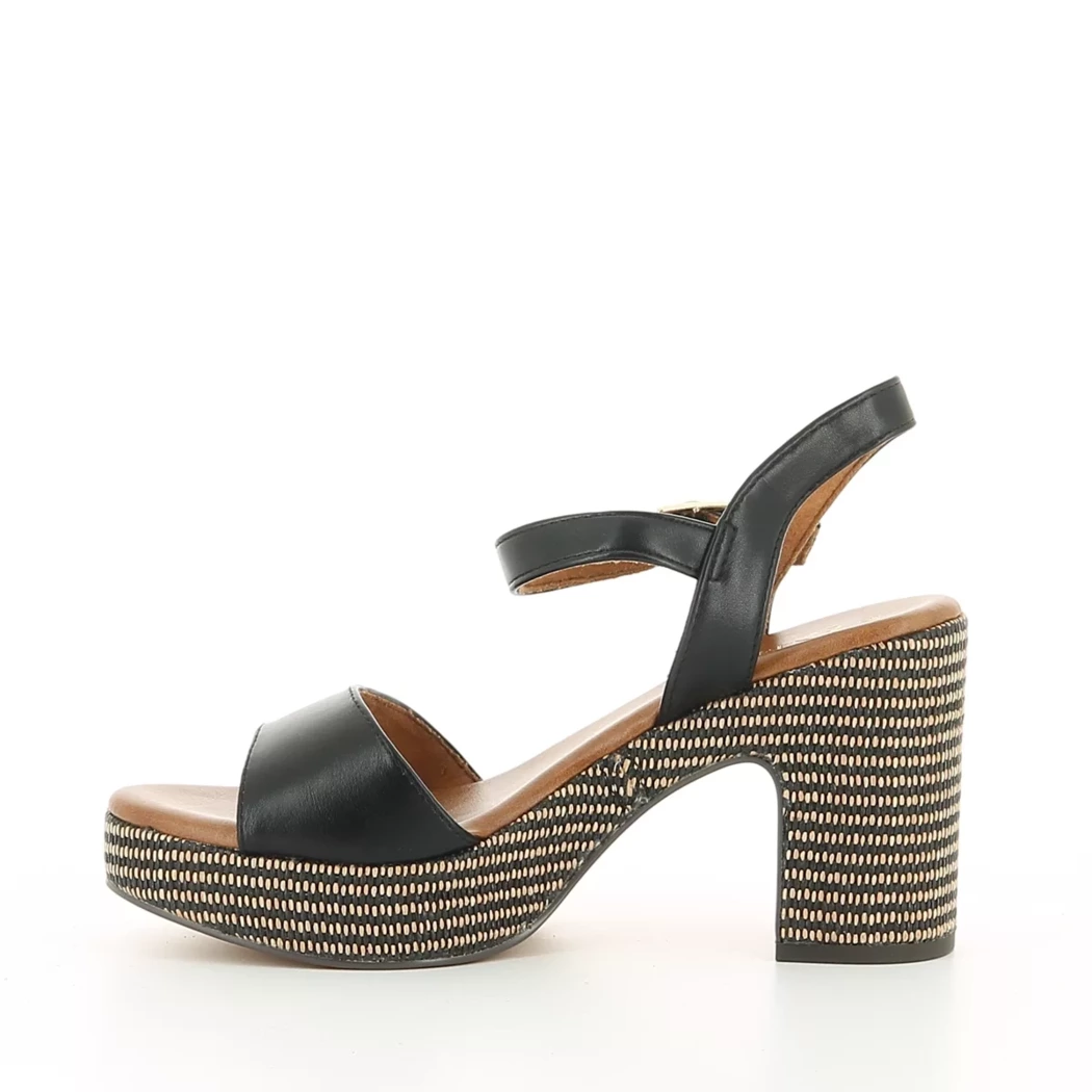 Image (4) de la chaussures Marco Tozzi - Sandales et Nu-Pieds Noir en Cuir synthétique
