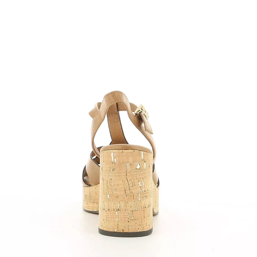 Image (3) de la chaussures Marco Tozzi - Sandales et Nu-Pieds Cuir naturel / Cognac en Cuir
