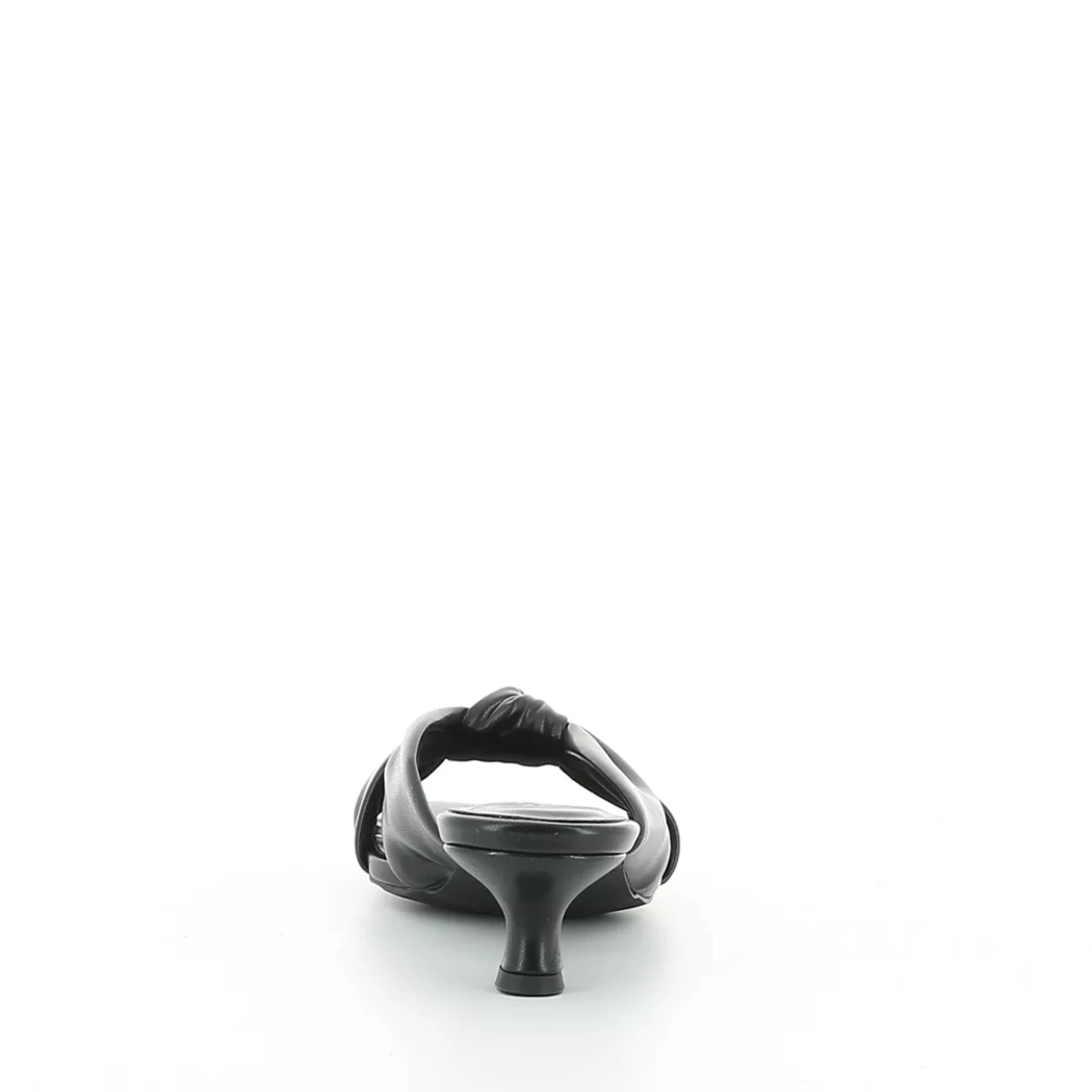 Image (3) de la chaussures Marco Tozzi - Mules et Sabots Noir en Cuir synthétique