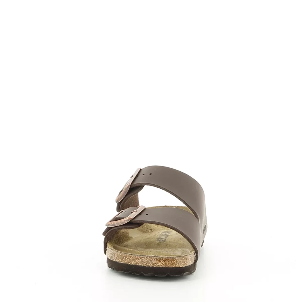 Image (5) de la chaussures Birkenstock - Mules et Sabots Marron en Cuir synthétique