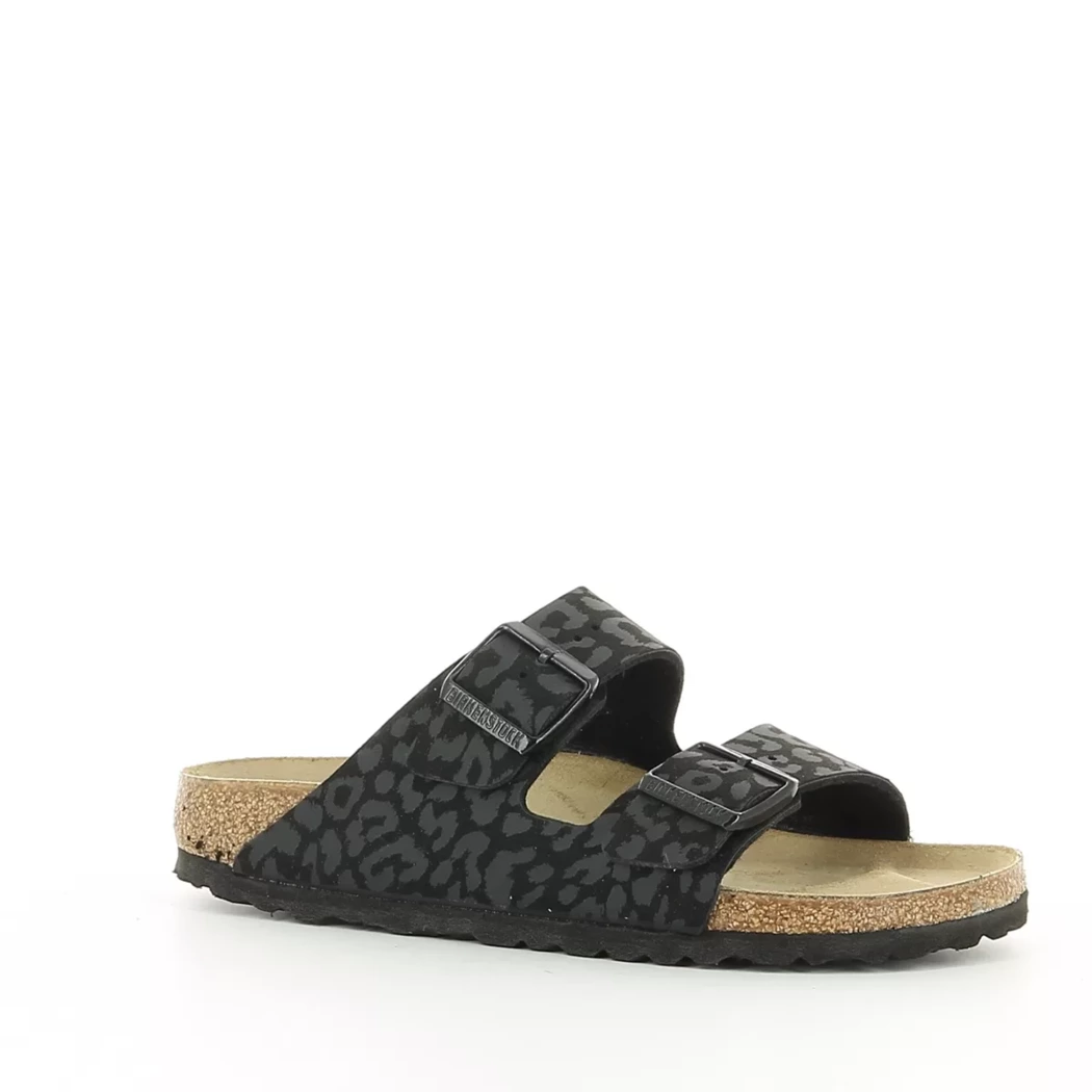 Image (1) de la chaussures Birkenstock - Mules et Sabots Noir en Cuir synthétique